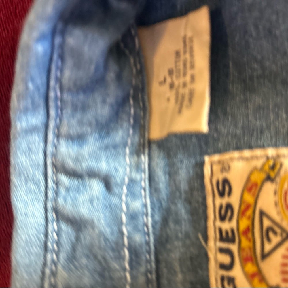 Vintage Guess button down shirt large